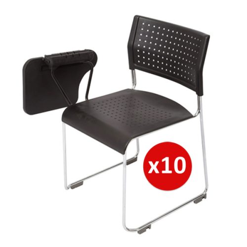 Wimbledon Lecture Conference Chair With Tablet Bulk Deal